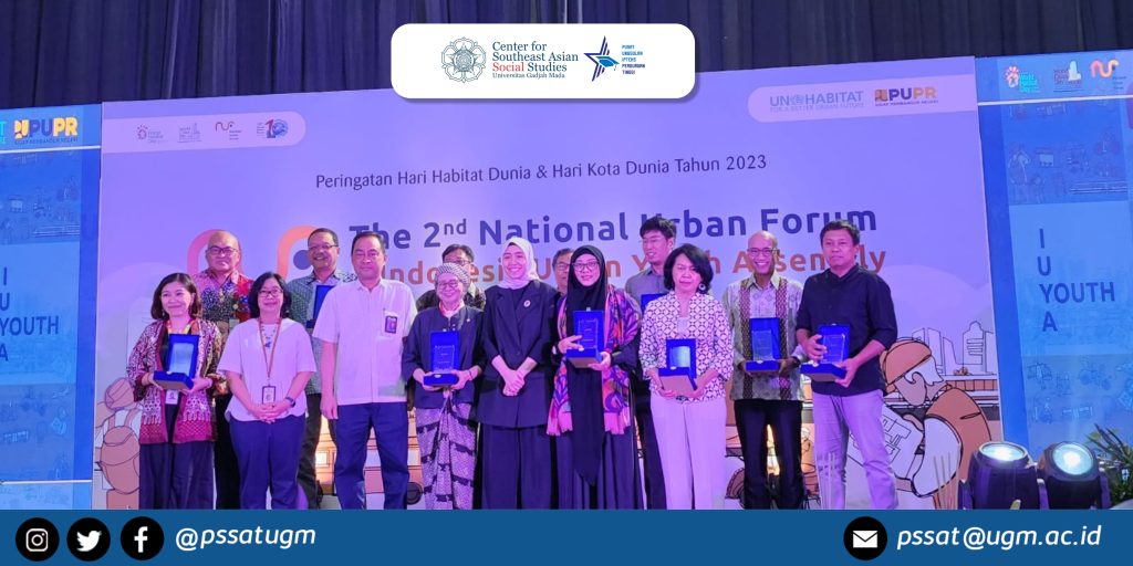 Head of CESASS Receives National Urban Forum (NUF) 2023’ Formulator Award