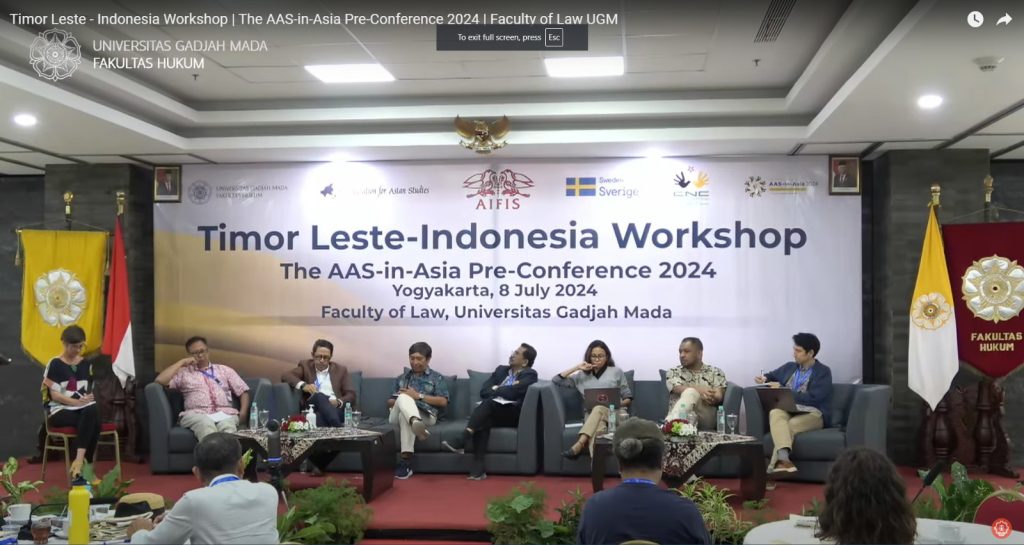 Timor-Leste Workshop pada acara Association of Asian Studies